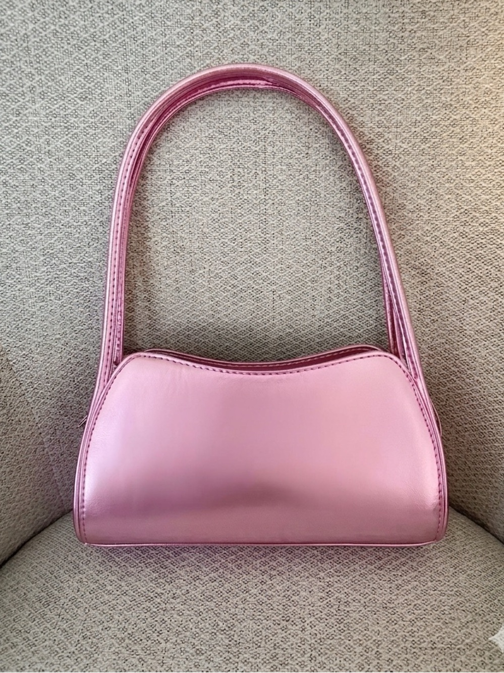 Metallic Pink Women's Shoulder Bag NWT